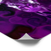 Poster Closeup Purple (Coin)