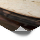 Poster Closeuse de fermeture de la boucle de canon à vin (Coin)