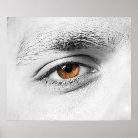 Poster Closeuse oculaire humain (Devant)