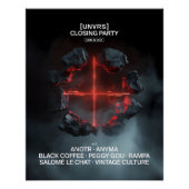 Poster Closing party (Devant)