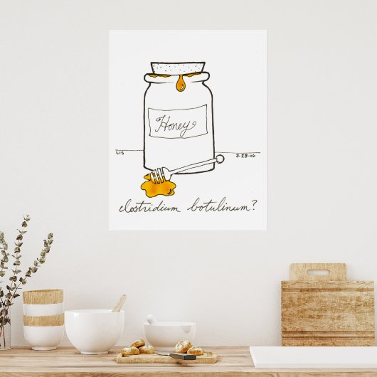 Poster Clostridium Botulinum (Cuisine)