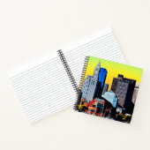 Poster cloth Face Mask van het Custom House Boston Notitieboek (Binnen)