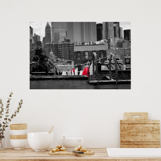 Poster : Clothesline (Cuisine)