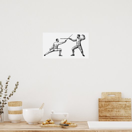 Poster Clôture (Cuisine)