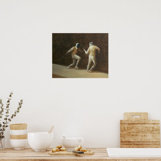 Poster Clôture (Cuisine)