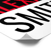 Poster Clôture (Coin)