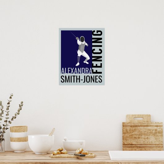 Poster Clôture (Cuisine)