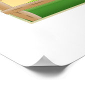 Poster clôture avec vue (Coin)