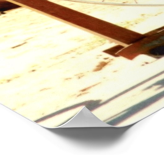 Poster Clôture cyclable (Coin)