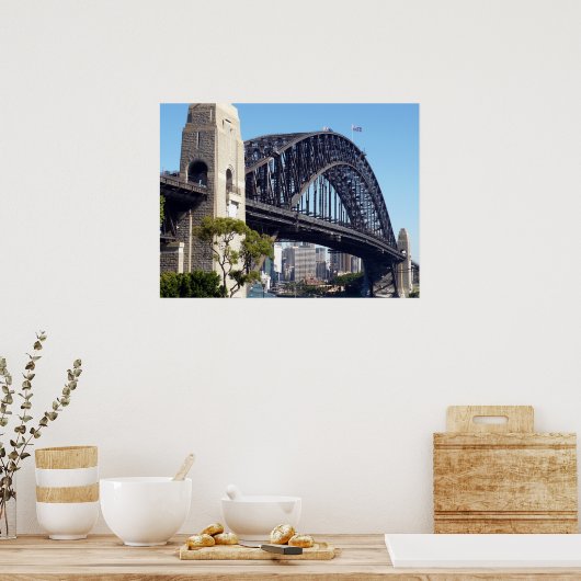 Poster clôture de sydney bridge (Cuisine)