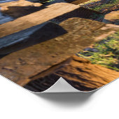 Poster Clôture du rail de fractionnement (Coin)