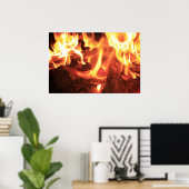 Poster Clou dans le feu (Bureau à domicile)