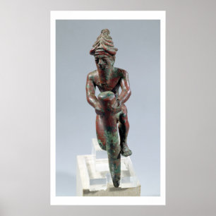 Poster Clou de base de Gudea, prince de Lagash, de T