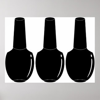 Poster Clou Polonais pour la vie Noir Clou Polonais Boute