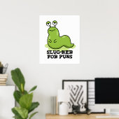 Poster Clou Pour Puns Drôle Pun À Luge (Bureau à domicile)