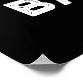 Poster Cloud Backup Funky Computer Météo Pun Dark BG (Coin)