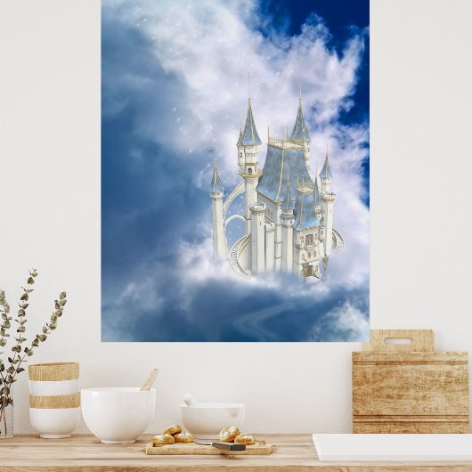 Poster Cloud Castle (Keuken)