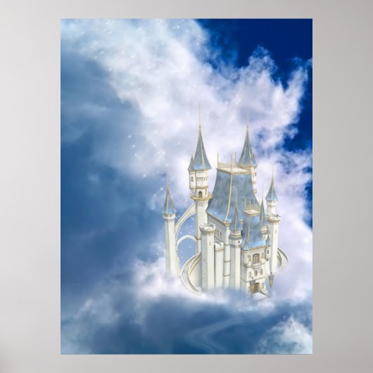 Poster Cloud Castle (Voorkant)