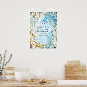 Poster Cloud Neuf Rococo Fête des mariées de renouveau Bi (Cuisine)