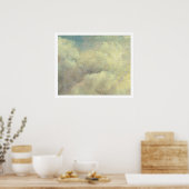 Poster Cloud Study, c.1821 (huile sur toile) (Cuisine)