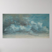 Poster Cloud Study - Lionel Constable (Devant)