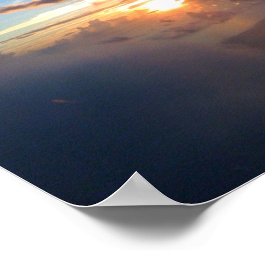 Poster Cloud surf matinal (Coin)