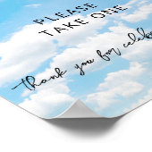 Poster Cloud Thème Cloud Neuf Faveurs modernes Fête des m (Coin)