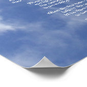 Poster Clouds and Blue Sky-Don't Weep for Me (Coin)