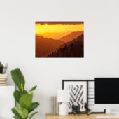 Poster Clouds Fills Valley, Tennessee (Bureau à domicile)