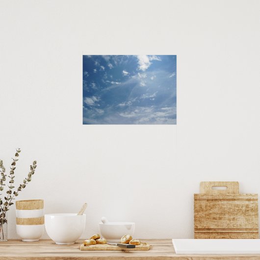 Poster Cloudscape (Cuisine)