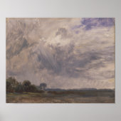 Poster Cloudy Sky Study - John Constable (Devant)