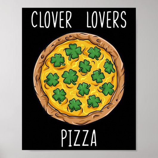 Poster Clovers Trone Jour de la Saint Patrick Amusants Ir (Devant)