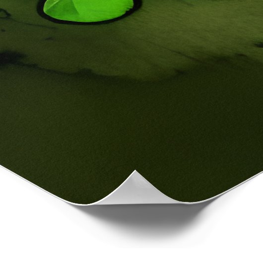 Poster Clovers Whimsical Joyeux anniversaire (Coin)