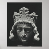 Poster Clovis II, Franc mérovingien (Devant)