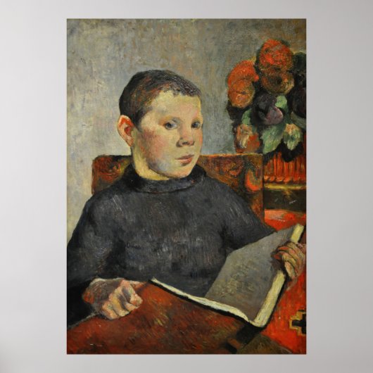 Poster Clovis - Paul Gauguin - c1886 (Devant)