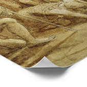 Poster Clovis porté sur son bouclier (Coin)