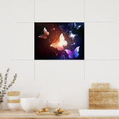 Poster Clowing Night Butterflies (Cuisine)
