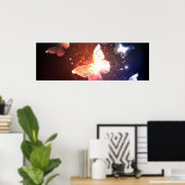 Poster Clowing Night Butterflies (Bureau à domicile)