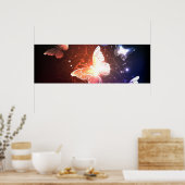 Poster Clowing Night Butterflies (Cuisine)