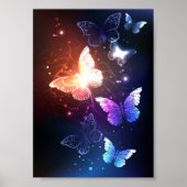 Poster Clowing Night Butterflies (Devant)
