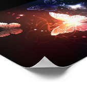 Poster Clowing Night Butterflies (Coin)