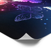 Poster Clowing Night Butterflies (Coin)