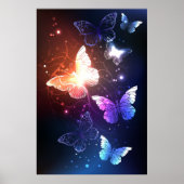 Poster Clowing Night Butterflies (Devant)