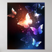 Poster Clowing Night Butterflies (Devant)