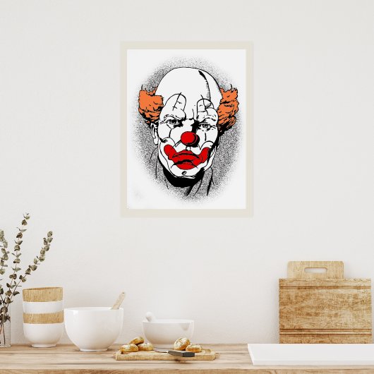 Poster Clown (Cuisine)