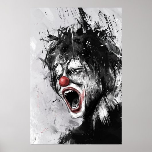 Poster clown (Devant)