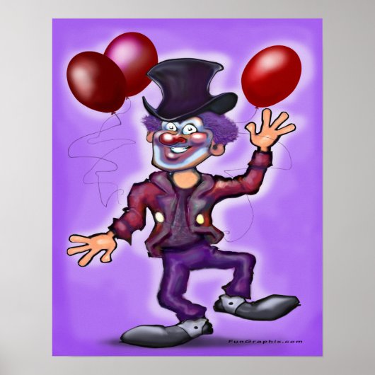 Poster Clown (Devant)