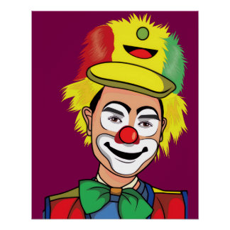 Poster clown