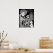 Poster clown (Cuisine)