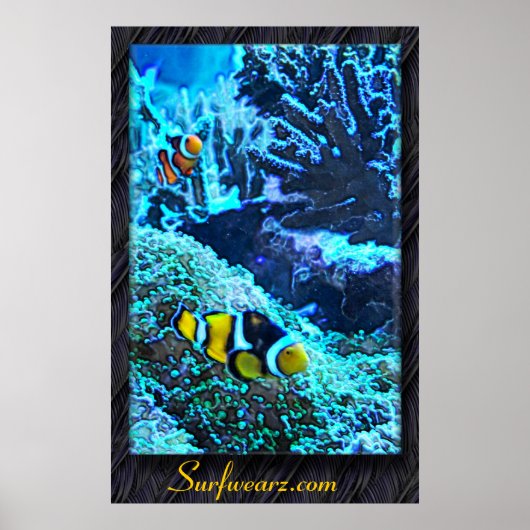 Poster Clown autour de 2 (Devant)